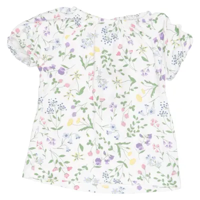 Haut (Blanc, Multicolore) de Polarn O. Pyret Élasthane, Viscose