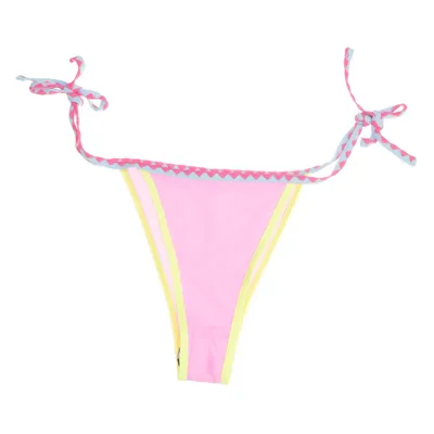 Bikiniunderdel (Rosa, Flerfärgad) från Shein Elastan, Polyamid
