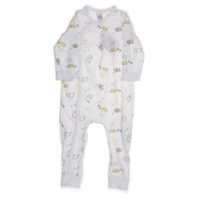 Rompers (White, Multicolored) from Miffy Cotton