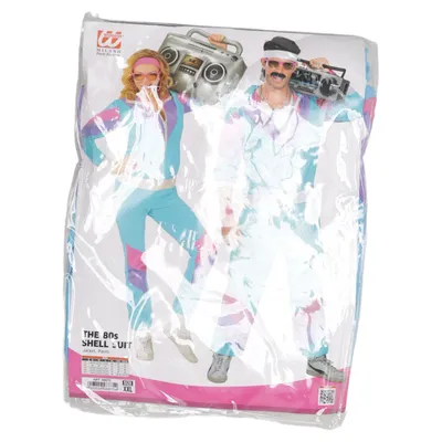 Maskeradkläder (The 80s Shell Suit) från Widmann