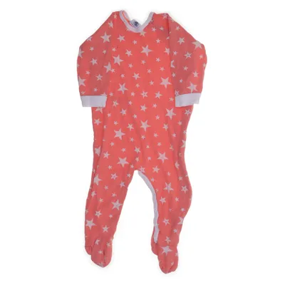 Sparkdräkt (Rosa, Vit) från Petit Bateau Bomull