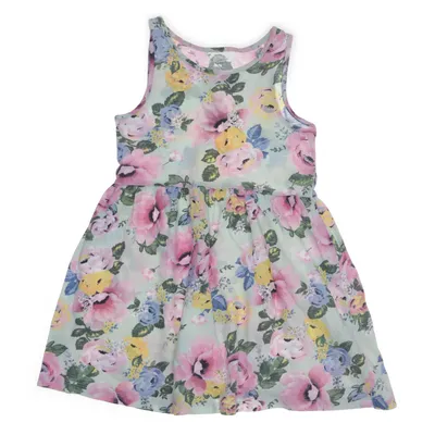 Dress (Green, Multicolored) from H&M Cotton
