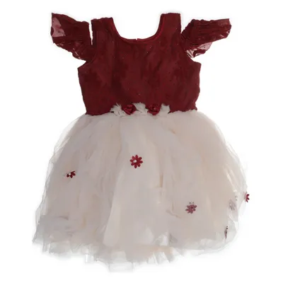 Brudnäbbsklänning (Vit, Röd) från Beauty