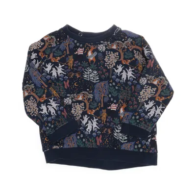 Sweatshirt (Blå, Flerfarvet) fra Minimarket Bomuld, Polyester