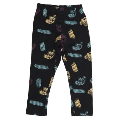 Byxor (Svart, Flerfärgad) från MyWear Kids Bomull, Elastan