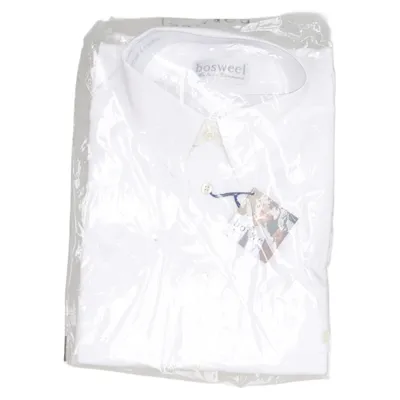 Skjorte (Hvid) fra Bosweel Bomuld, Polyester