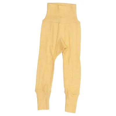 Caleçon long (Jaune) de Cosilana Coton, Polyamide, Laine