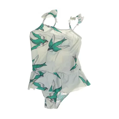Badpak (Groen) van Mini Rodini Elastaan, Polyamide