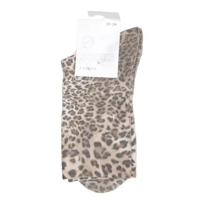 Sokken (Beige, Meerkleurig) van Lindex Katoen, Elastaan, Polyamide, Polyester