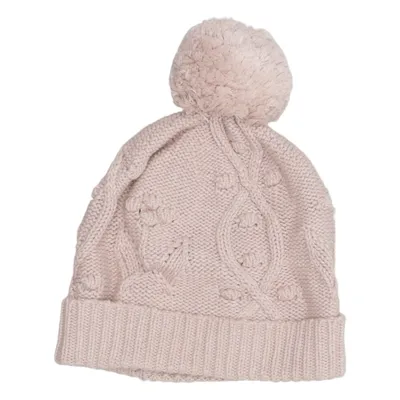 Bommelmütze (Pink) von Jamie Kay Baumwolle