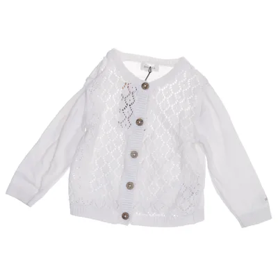Cardigan (Wit) van Newbie by KappAhl Organisch katoen