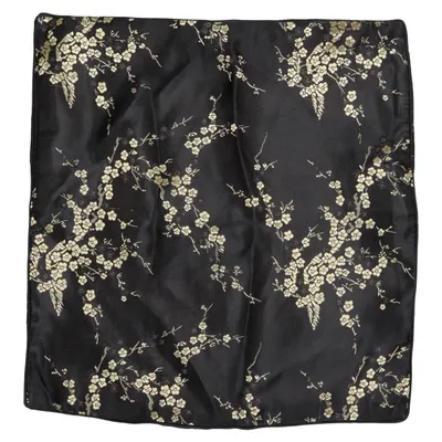 Cushion cover (Black, Gold) from Indiska Viscose
