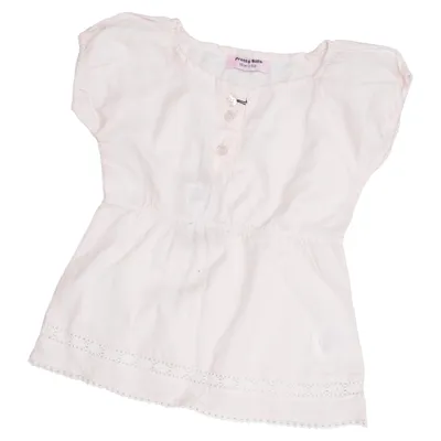 Top (Pink) von Pretty Sille Baumwolle, Leinen