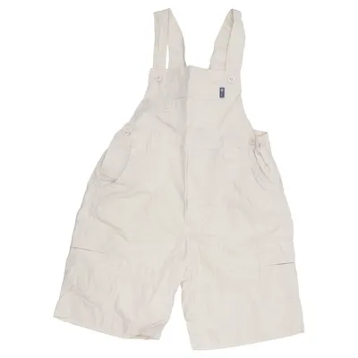 Hängselshorts (Beige) från Walking Baby Bomull