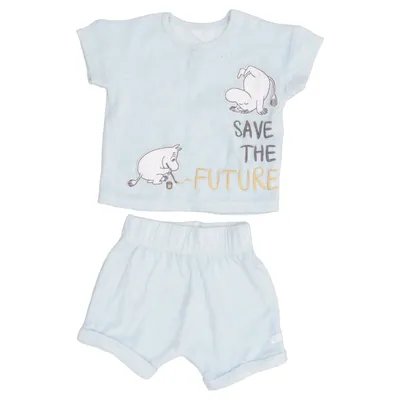 Pyjamasz (Blå) fra Moomin Bomuld, Polyester