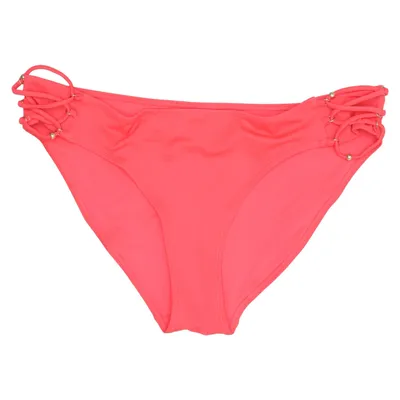 Bikini broekje (Rood) van Darjeeling Elastaan, Polyester