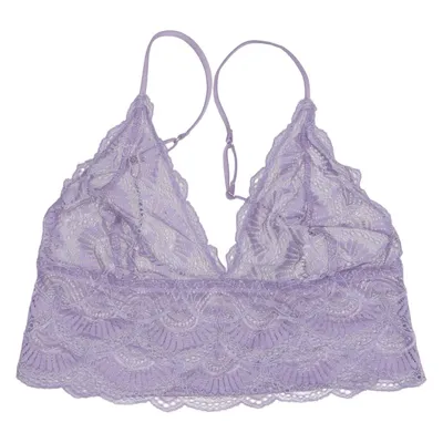 Brassière (Violet) de Understatement Coton, Élasthane, Polyamide