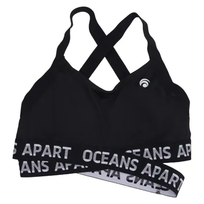 Brassière (Noir, Blanc) de Oceans Apart Élasthane, Polyamide