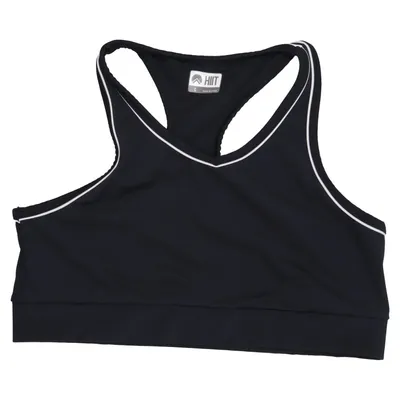 Sports bra (Black) from Hiit Elastane, Polyester