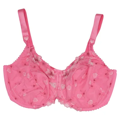 Soutien-gorge (Rose) de Primadonna Coton, Élasthane, Polyamide, Polyester