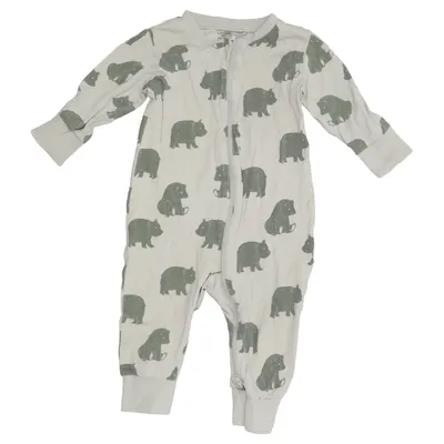 Strampler (Beige, Grün) von Lindex Baby Baumwolle