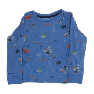 Långärmad t-shirt (Blå, Flerfärgad) från Adventure Time Bomull