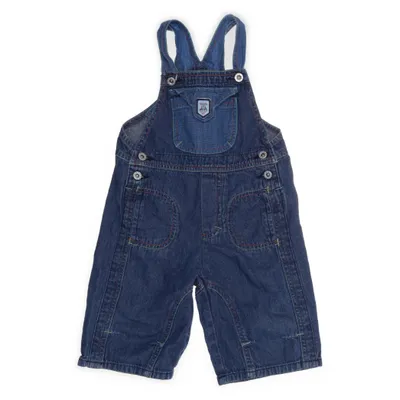 Hängselbyxor (Blå) från Blue Seven Bomull