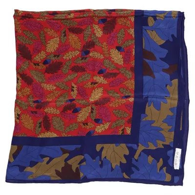 Cache-col (Bleu, Rouge, Multicolore) de Marja Kurki Soie