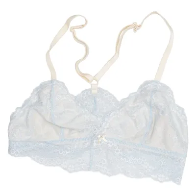 Bralette (Blau, Beige) von Iris & lilly Baumwolle, Elasthan, Polyamid, Viskose