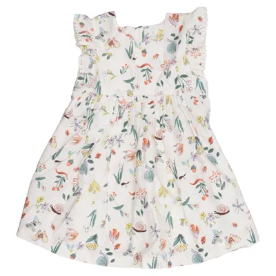 Klänning (Vit, Flerfärgad) från Mothercare Bomull