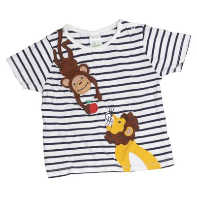 T-shirt (Bleu, Blanc, Multicolore) de Alana Coton biologique