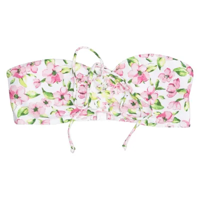 Bikini top (Wit, Roze, Groen) van Swimwear by Ellos Elastaan, Polyamide