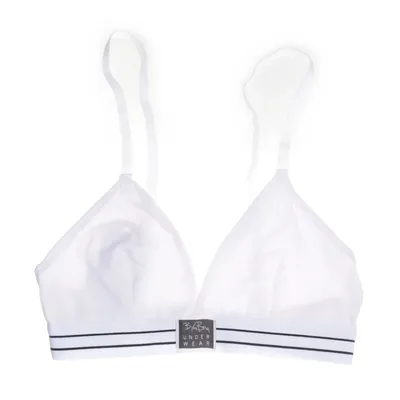 Bralette (White) from Björn Borg Underwear Organic cotton, Elastane