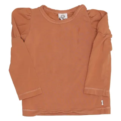 Lange mouwen shirt (Bruin) van Müsli Katoen, Elastaan
