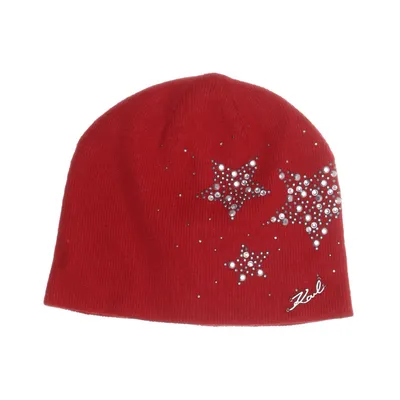 Beaniemössa (Röd) från Karl Lagerfeld Akryl, Polyamid, Återvunnen polyester, Viskos