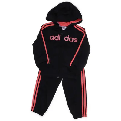 Träningsset (Svart, Rosa) från Adidas Polyester