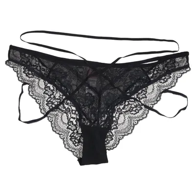 Panties (Black) from Hunkemöller Cotton, Elastane, Polyamide