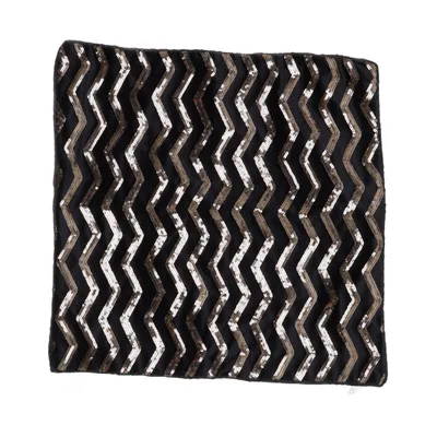 Kuddfodral (Svart, Guldfärgad) från Cushion Cover Polyester