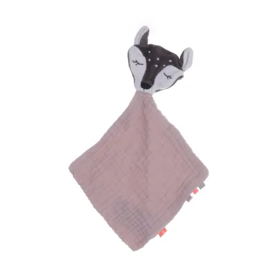 Snuttefilt (Rosa) från Kikadu Ekologisk bomull, Polyester