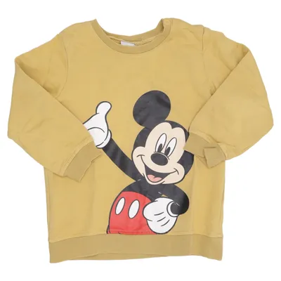 Sweatshirt (Mickey Mouse) van H&M Baby Katoen, Elastaan