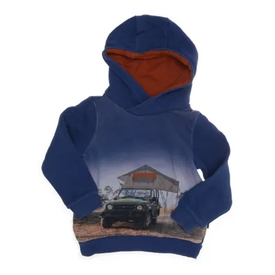 Capuchon sweater (Blauw, Meerkleurig) van Jako-O Katoen
