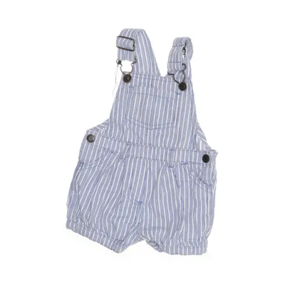 Overalls shorts (Blå, Hvid) fra Carter's Bomuld