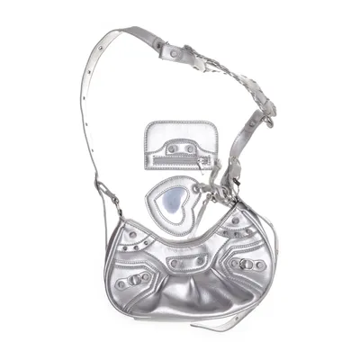Axelremsväska (Silverfärgad)