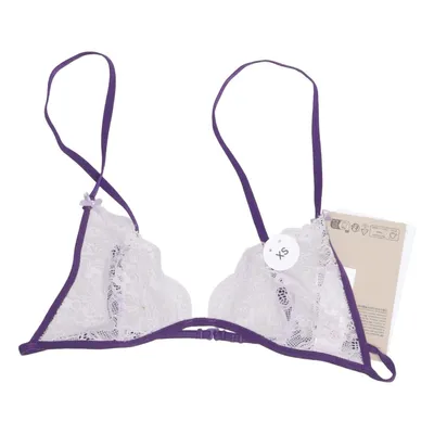 Bralette (Purple) from Monki Polyamide, Elastane