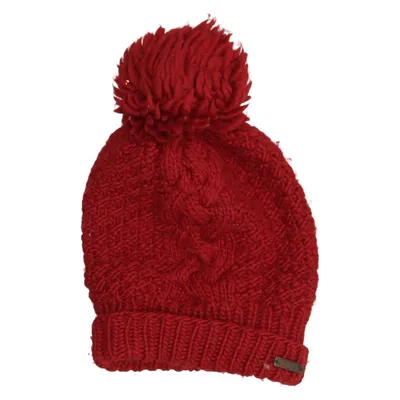 Pompon muts (Rood) van Moshiki Polyester, Wol