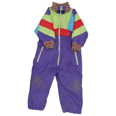 Combinaison blouse (Violet, Multicolore) de Sonic Coton, Polyamide, Polyester