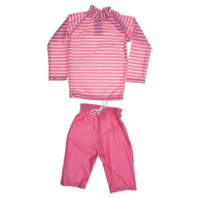 UV-kläder (Rosa, Vit) från Nordbjørn Elastan, Polyester