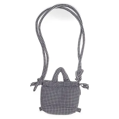 Axelremsväska (Svart, Vit) från Ölend Bomull, Polyester