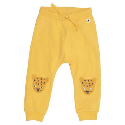 Hose (Gelb) von Lindex Baby Baumwolle, Elasthan
