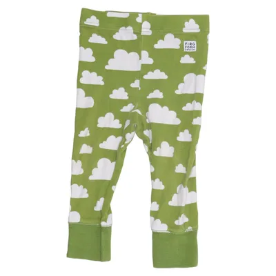Leggings (Grün, Weiß) von Färg & Form Baumwolle
